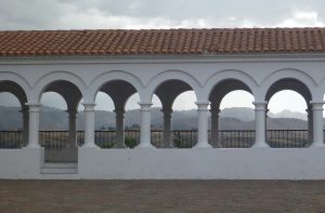 White walls in the white city Sucre Bolivia
