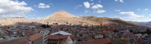 The mountain Potosi Bolivia