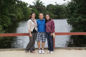 Our great hosts - Piotr and Bella