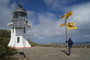 Iconic lighthouse at Cape Reinga