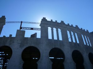 The old bull ring Colonia Uruguay