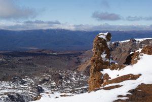 View from top (most of the ground at the top oozed steam!)