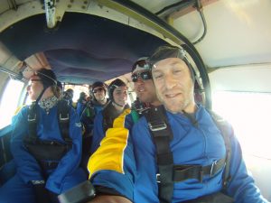 The nerves are kicking in!