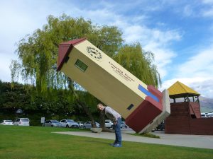 Olly does some weightlifting