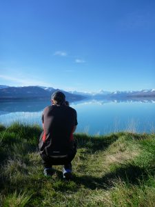 Photographer Hyde at work