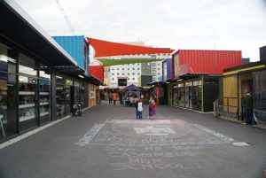 Redevelopment of the CBD using shipping containers