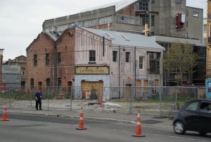 Central downtown still looking a bit worse for wear