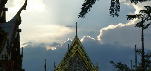 Evening at Wat Pho Bangkok