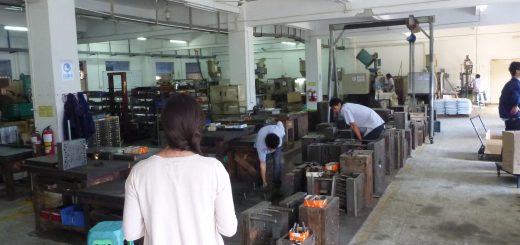 We visited around a dozen factories China