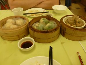 Dim Sum for breakfast Hong Kong