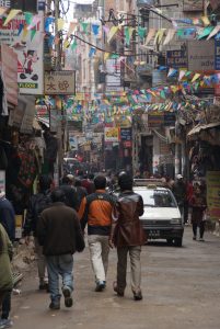 Classic street scene, no real indication that the year is 2014!?