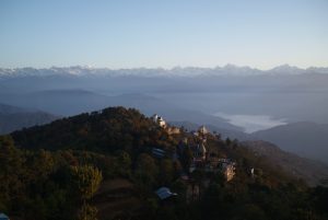 Views of the Himalayas; can you spot Everest?