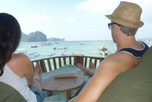Looking out at El Nido Bay