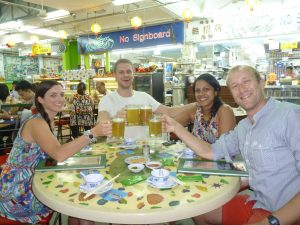 With Anita and Dave at the famous No Signboard