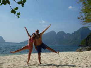 Another beach to ourselves! Palawan