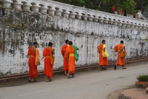 Monks in Luang Prabang