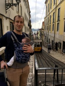 Old, but working funicular Lisbon